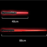Boy Girl Gift Luminescent Music Telescopic Star Laser Sword Lightsaber Cosplay Props Children's Flashing Toys Light Stick