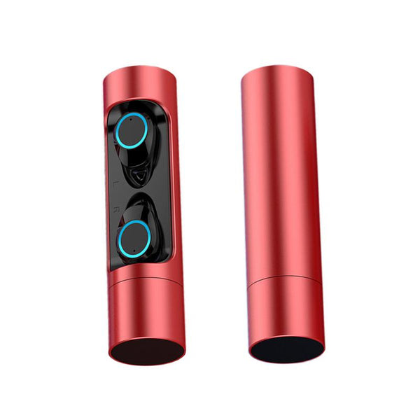 Fingerprint Touch Control Wireless Bluetooth V5.0 Earbuds Sports In-ear Waterproof Earphone With 800mAh Charging Box