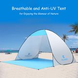 KEUMER Automatic Camping Tent Ship From RU Beach Tent 2 Persons Tent Instant Pop Up Open Anti UV Awning Tents Outdoor Sunshelter