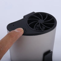 Portable Mini Mobile Air Conditioning Small Fan Usb Rechargeable Hanging Waist Personal Fan For Travel And Outdoor Camping