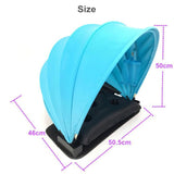 Sunshade Quick Automatic Opening Portable foldable  single tent Sun Protection Tent Mini Beach Umbrella Parasol with Pillow