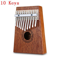 W - 17T 17 Keys Kalimba Thumb Piano High-Quality Wood Mahogany Body Musical Instrument With Learning Book Tune Hammer