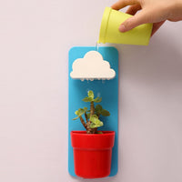 Clouds Automatic Water Succulent Plants Flower pot Home Office Decoration Balcony Decorative Potted Plastic Hanging Garden Pot