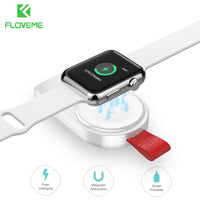 FLOVEME Wireless Charger for Apple Watch 4 Charger Magnetic Wireless Charging USB Charger for Apple Watch 4 3 2 1 Portable