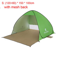 KEUMER Automatic Camping Tent Ship From RU Beach Tent 2 Persons Tent Instant Pop Up Open Anti UV Awning Tents Outdoor Sunshelter