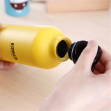 Kids Gift Portable Water Bottle Cute Animal Pattern Bottle Cup Outdoor Sport Hiking Climping Drinking Bottle with Hooker 500ml