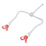 Professional Airless Paint Spray Gun Mayitr Extension Pole Double Nozzle Head + Tips Guard Powerful Painting Tool