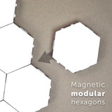 Quantum lamp led Hexagonal lamps modular touch sensitive lighting night light magnetic hexagons creative decoration wall lampara