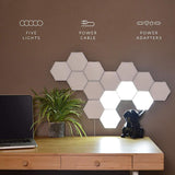 Quantum lamp led Hexagonal lamps modular touch sensitive lighting night light magnetic hexagons creative decoration wall lampara