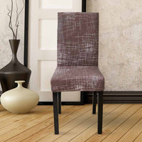Spandex Elastic Printing Dining Chair Slipcover Modern Removable Anti-dirty Kitchen Seat Case Stretch Chair Cover for Banquet