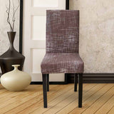 Spandex Elastic Printing Dining Chair Slipcover Modern Removable Anti-dirty Kitchen Seat Case Stretch Chair Cover for Banquet