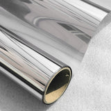 Two side Silver Mirror Window Film Insulation Solar Tint Stickers UV Reflective One Way Privacy Decoration For Glass