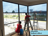 Two side Silver Mirror Window Film Insulation Solar Tint Stickers UV Reflective One Way Privacy Decoration For Glass
