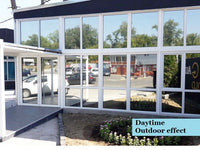 Two side Silver Mirror Window Film Insulation Solar Tint Stickers UV Reflective One Way Privacy Decoration For Glass