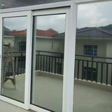 Two side Silver Mirror Window Film Insulation Solar Tint Stickers UV Reflective One Way Privacy Decoration For Glass